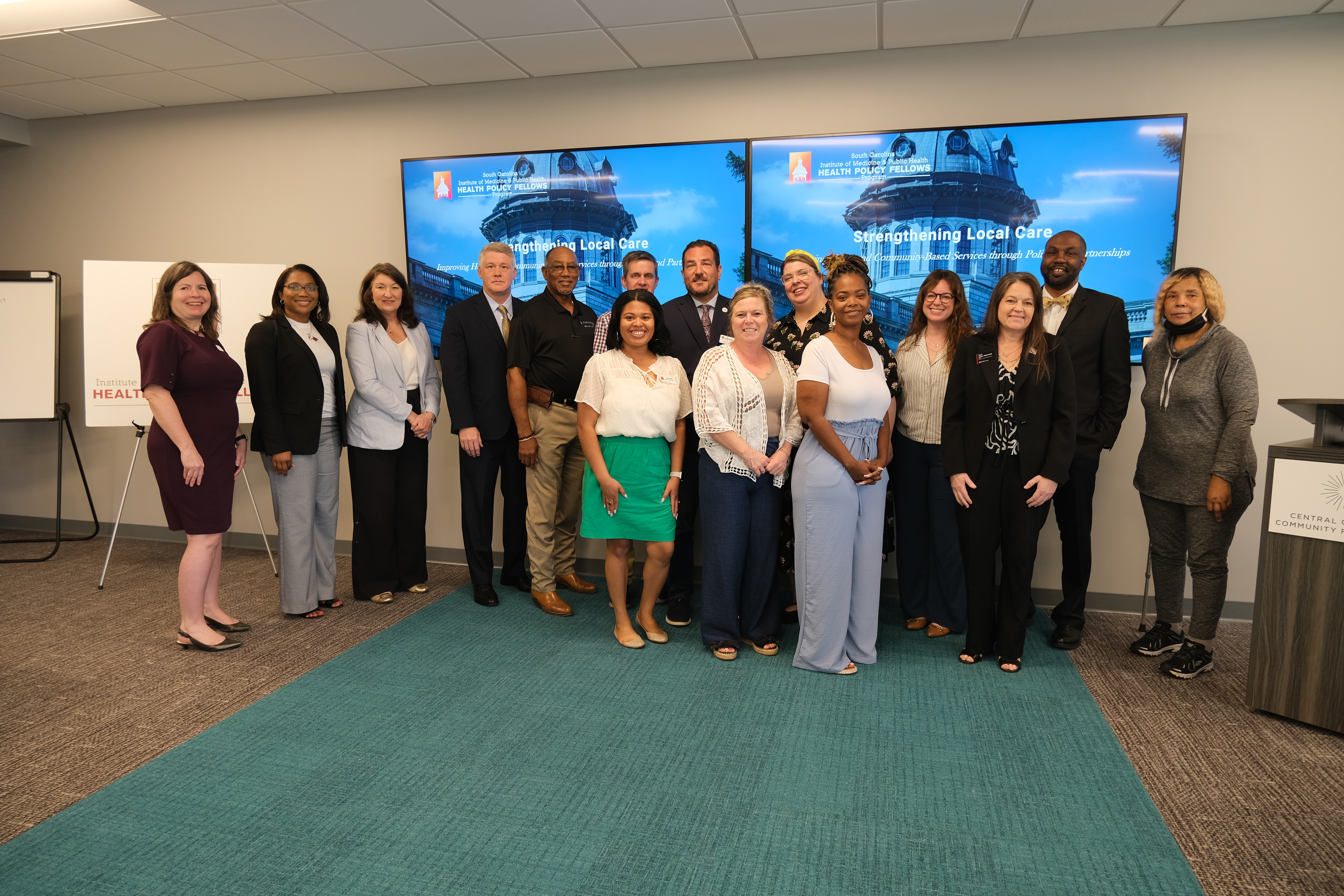 Group photo of participants at the Regional HPFP in the Midlands region.